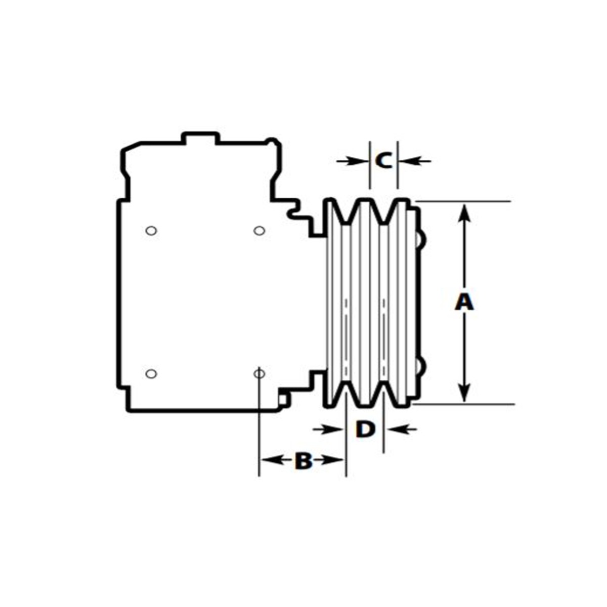 Alliance ABP N83 303002T A/C Clutch