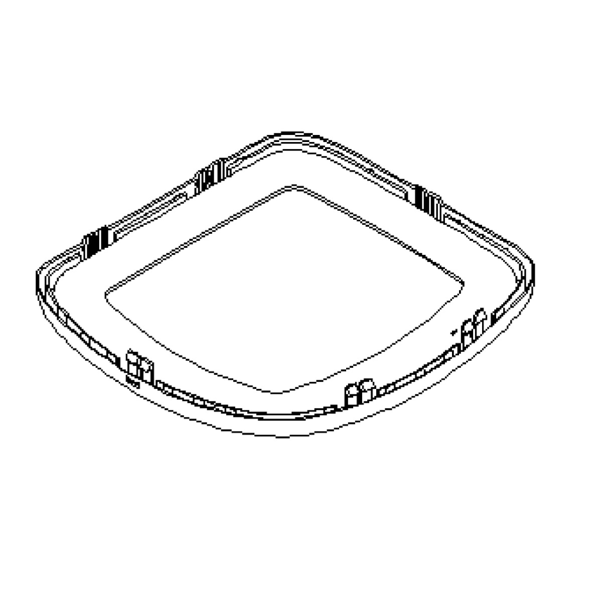 Freightliner A22-59713-000 Convex Mirror Assembly