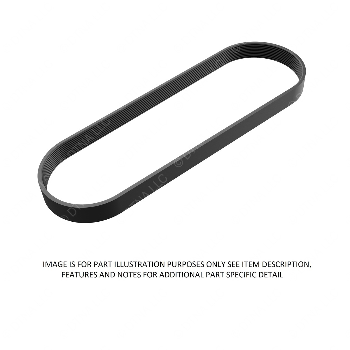Freightliner 01-35605-471 Fan Belt, 10 Rib, 1471mm,15FAN