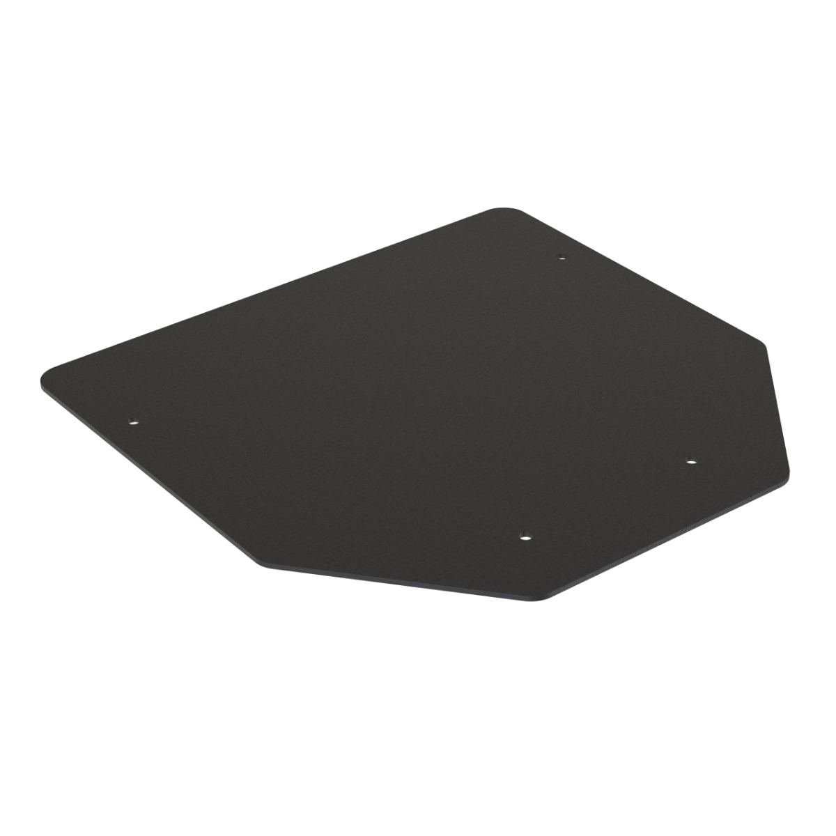 Freightliner 22-59417-000 Quarter Fender Mud Flap, X2, Black