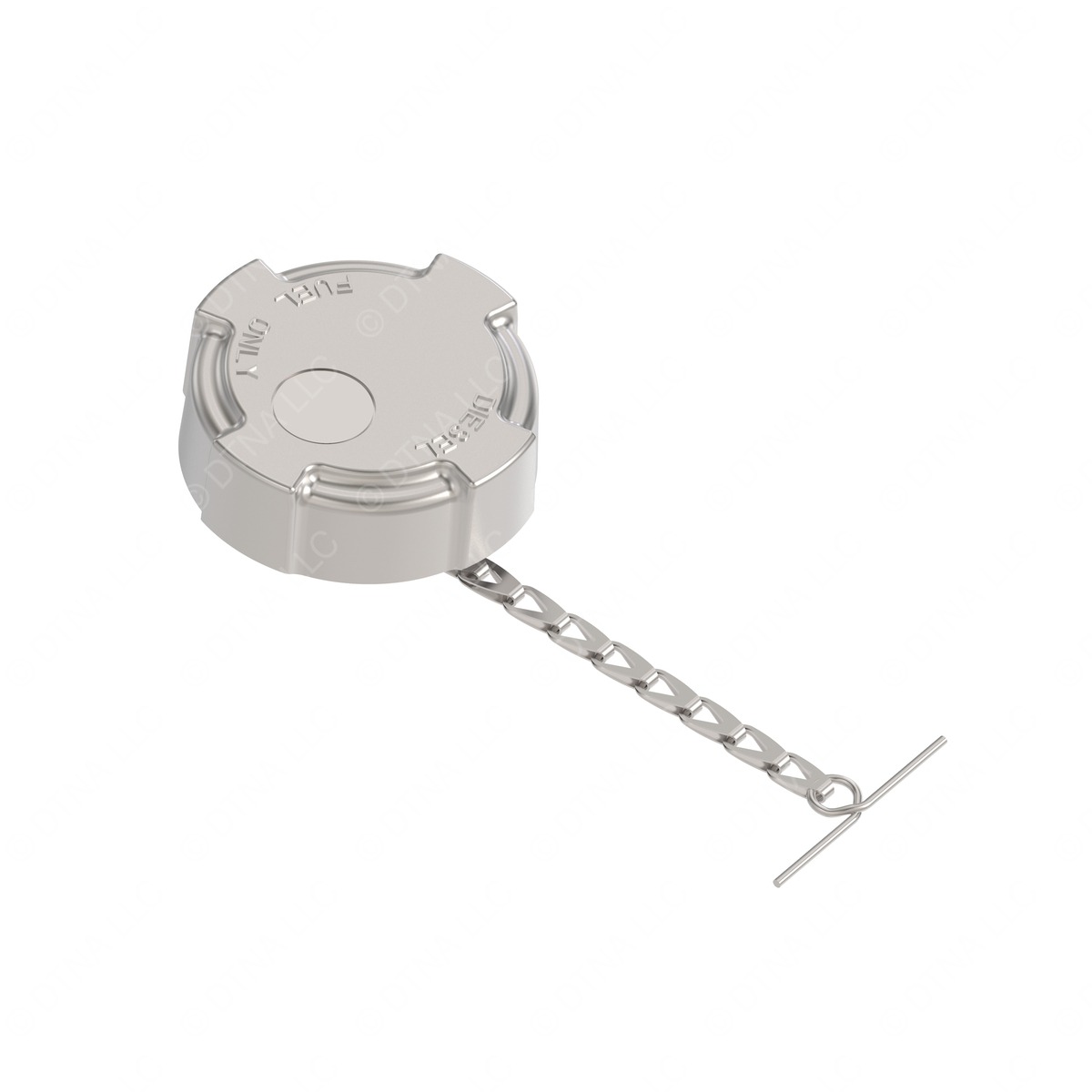 Freightliner 03-34467-000 Fuel Cap, Plain, No Lock