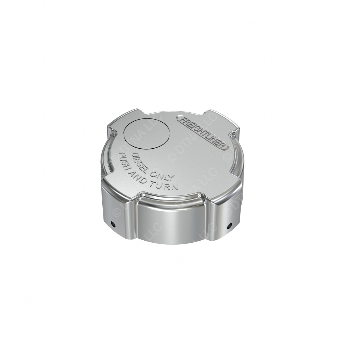 Freightliner 03-37017-001 Fuel Cap, Quarter, Chrome, No Lock