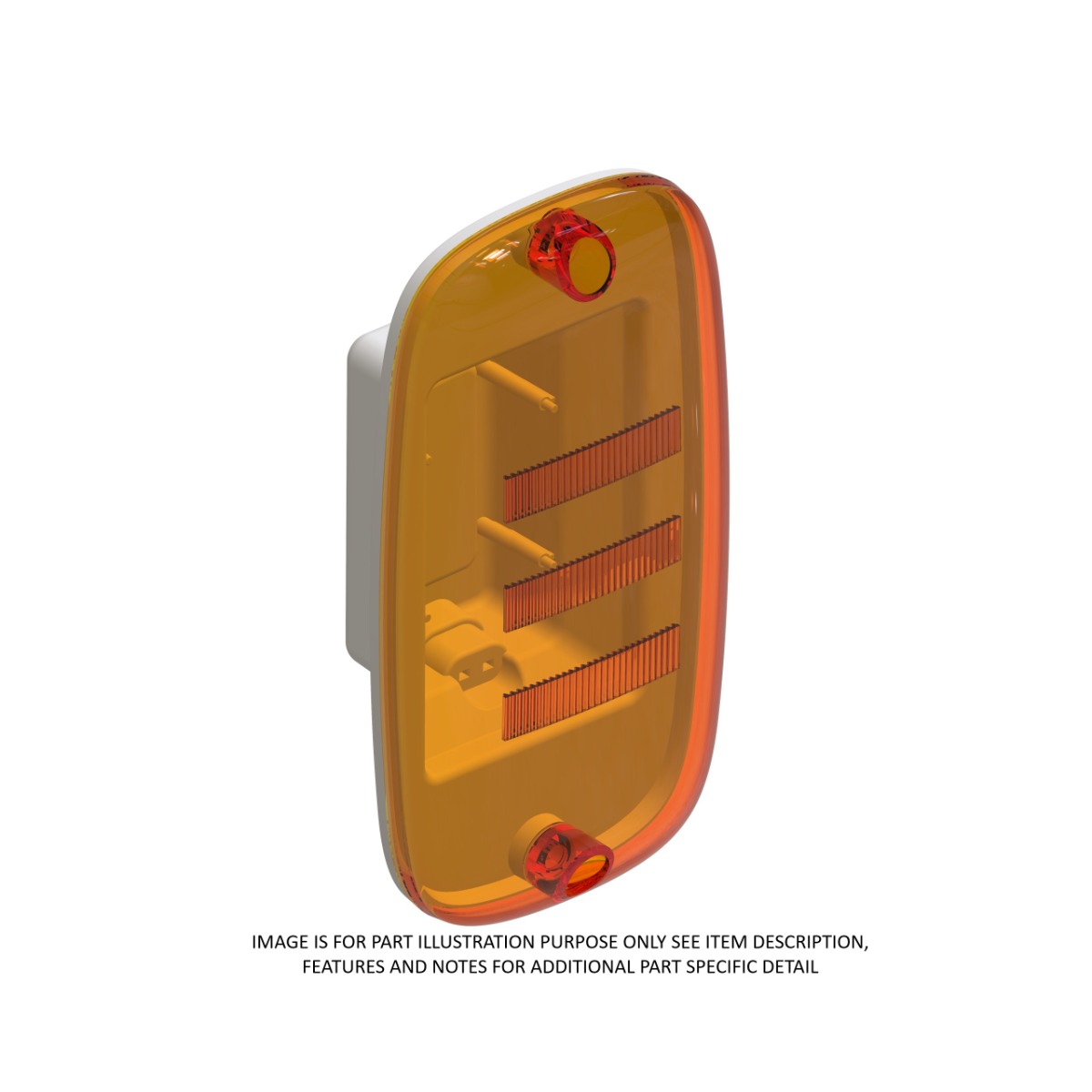 Freightliner A06-36830-000 Marker Lamp, LED, Hood, X2