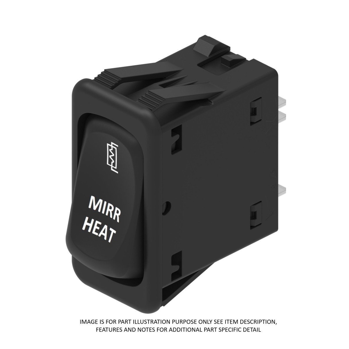 Freightliner A06-37217-002 Mirror Heat Rocker Switch