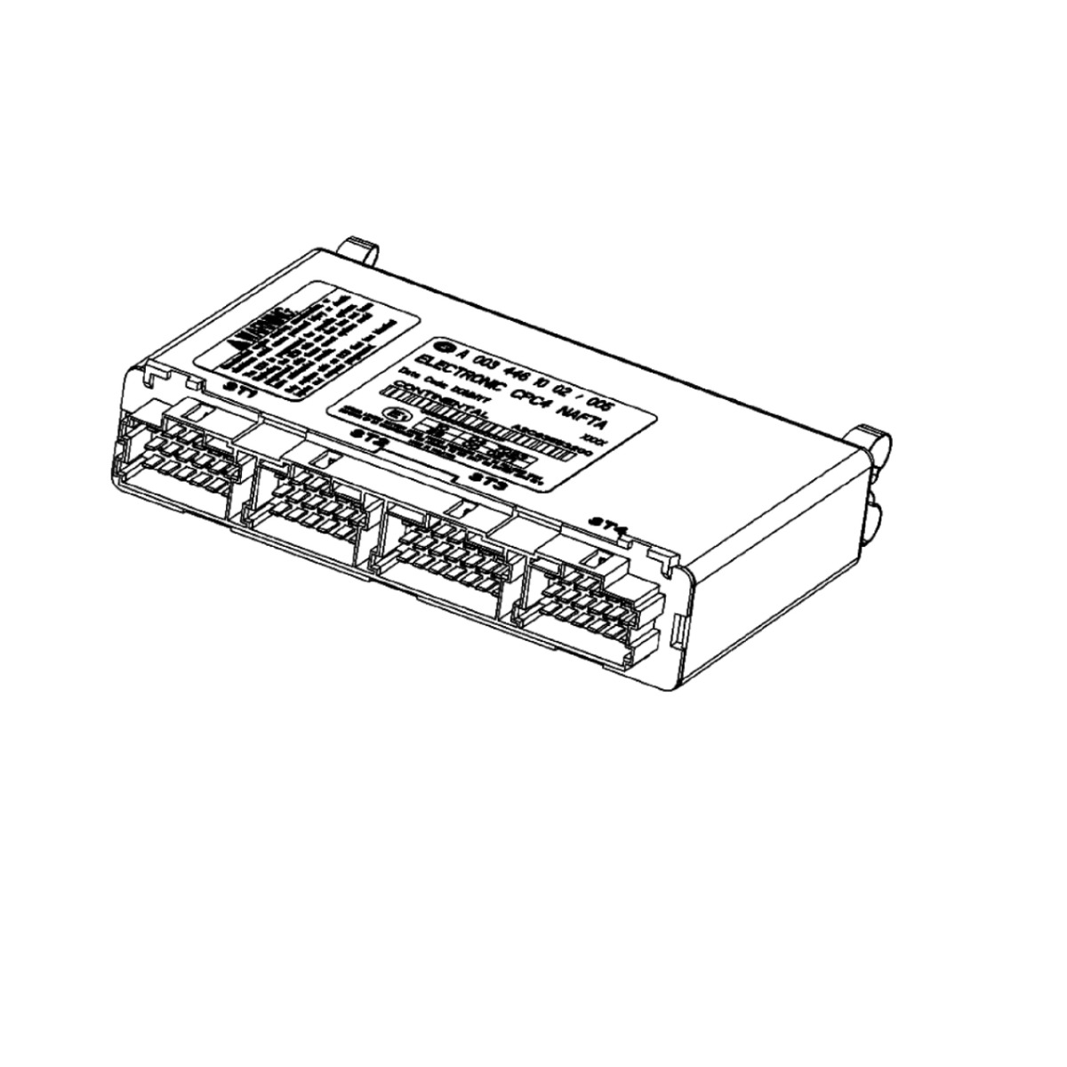 Common Powertrain Controller Pin Detroit RA0034461002 | CPC Module 4.0 Reman