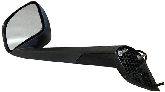 Wheeler Fit 1511-0071 Mirror,Hood - Black / Heated / Left