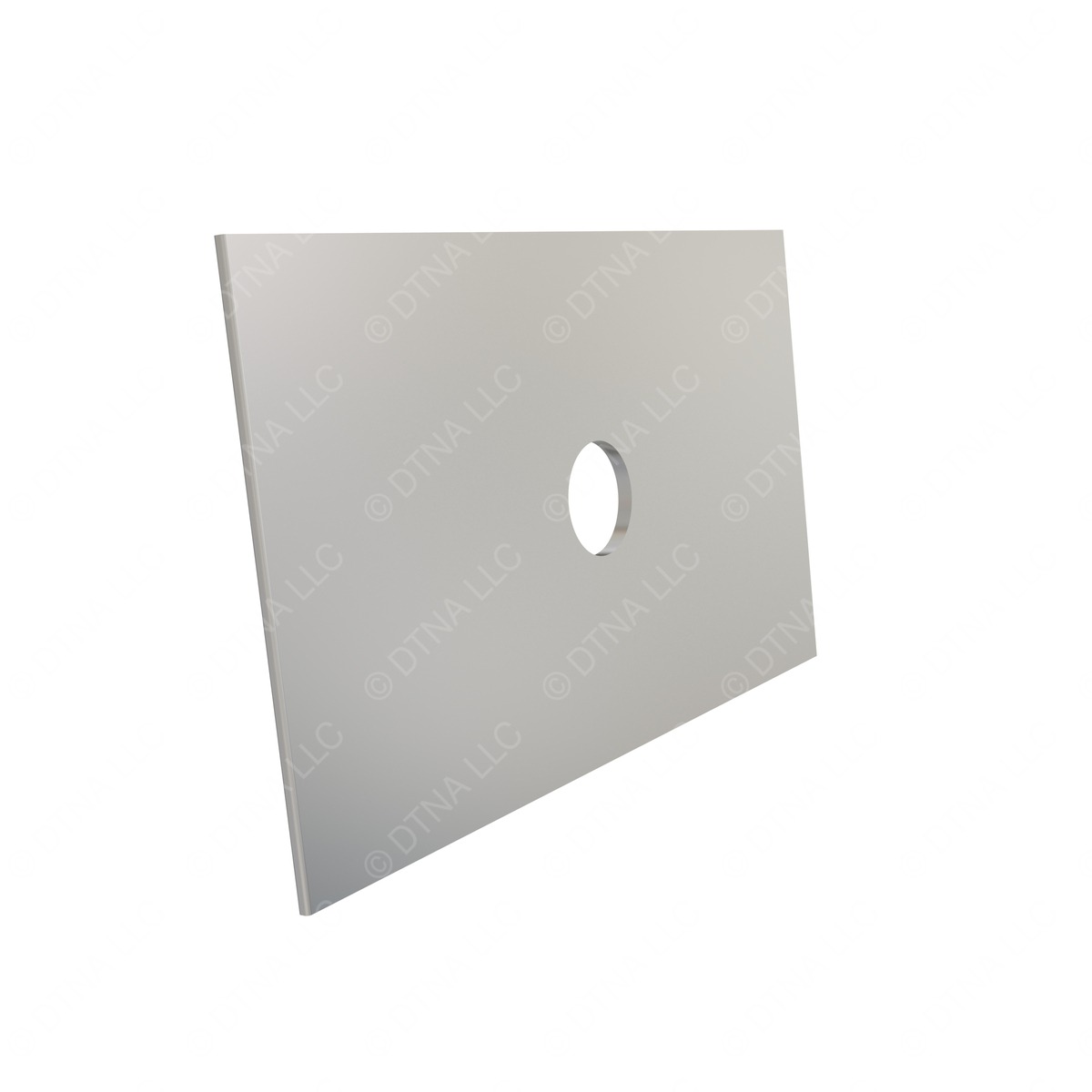 Freightliner 16-13363-001 Shim - Axle, Aluminum, 4in x 7in x 0.5 Degree