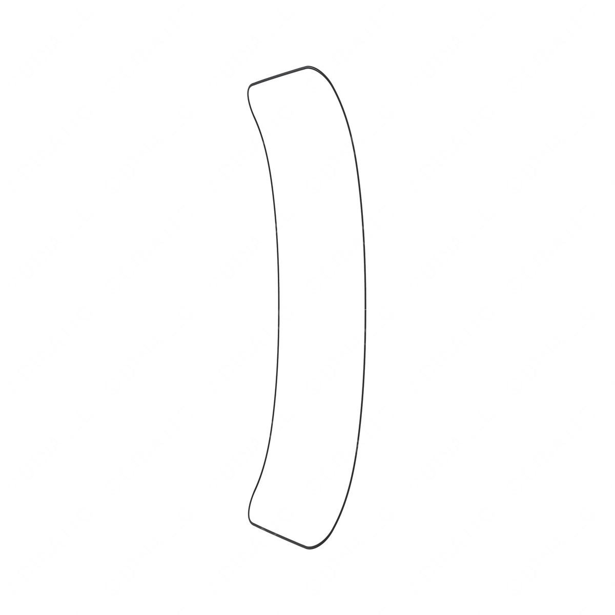 Freightliner 18-64290-001 Lock Strip Retainer, Glass, Perimeter