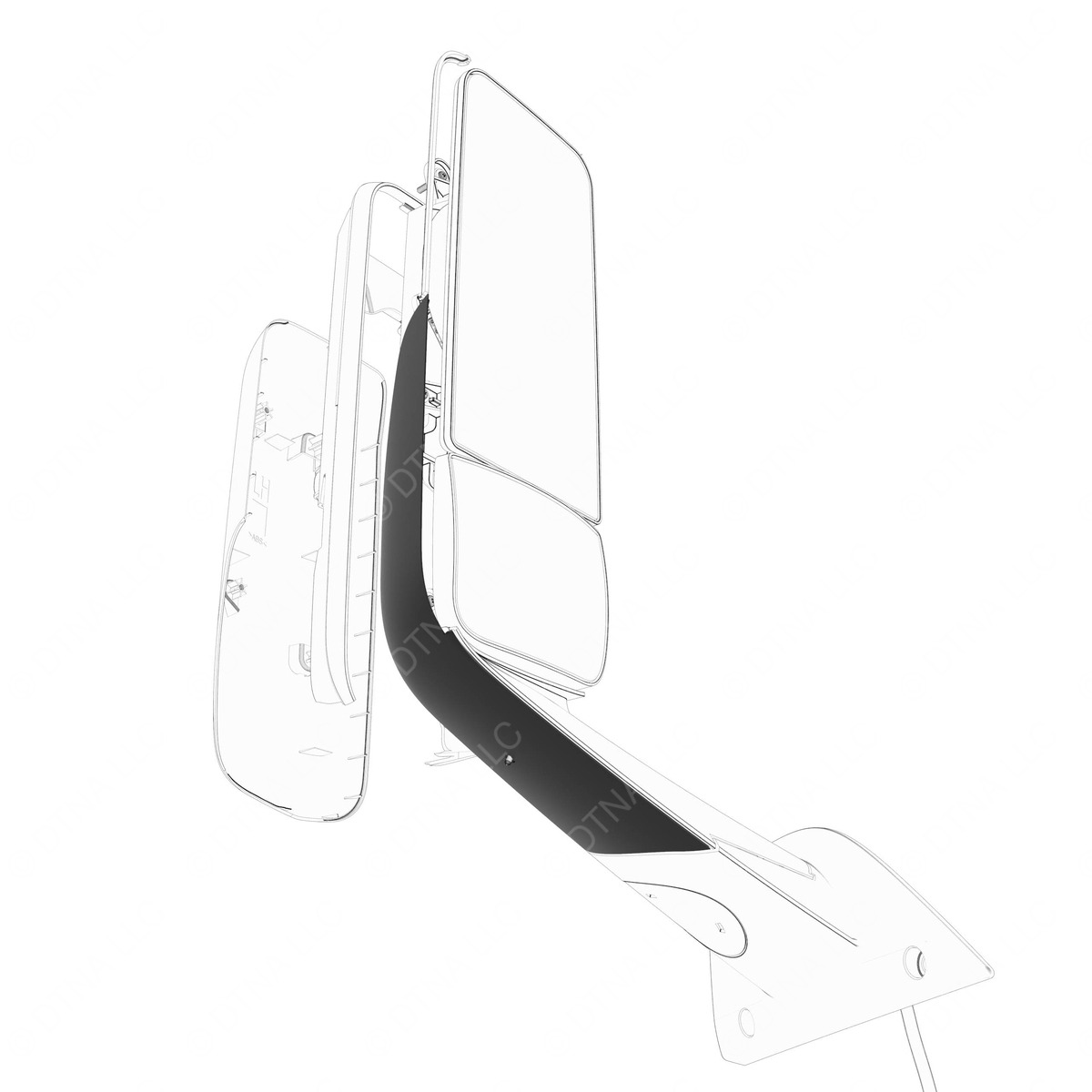 Freightliner 22-78606-517 LH Arm Cover