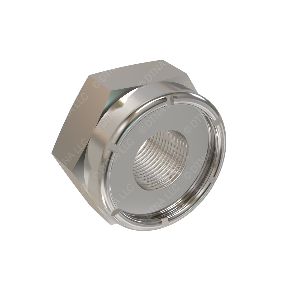 Freightliner 23-09336-003 Nut - Hex, Self-Locking, Nylon, 6-32 in