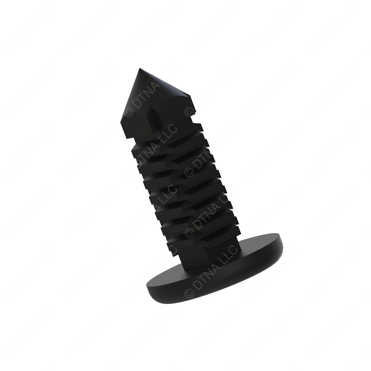 Freightliner 23-12114-000 Clip, Christmas Tree, Nylon, 0.187