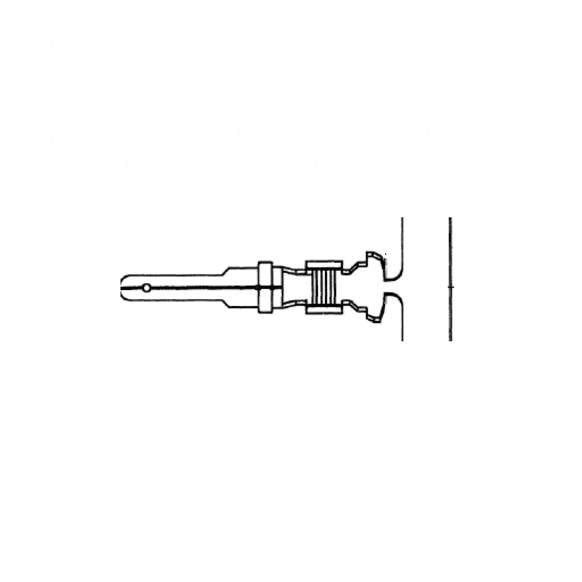 Freightliner 23-13210-014 Terminal - Male, S20, 0.35-1(22-16)
