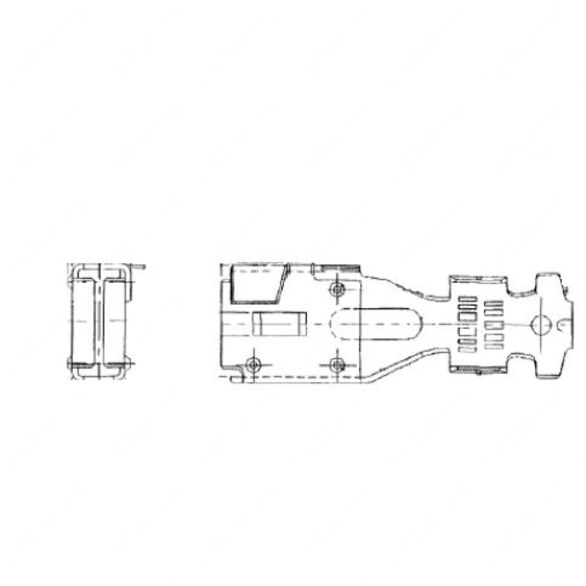 Freightliner 23-13215-200 Terminal - Female, High Current Relay 6.3, 3-5(12-10)