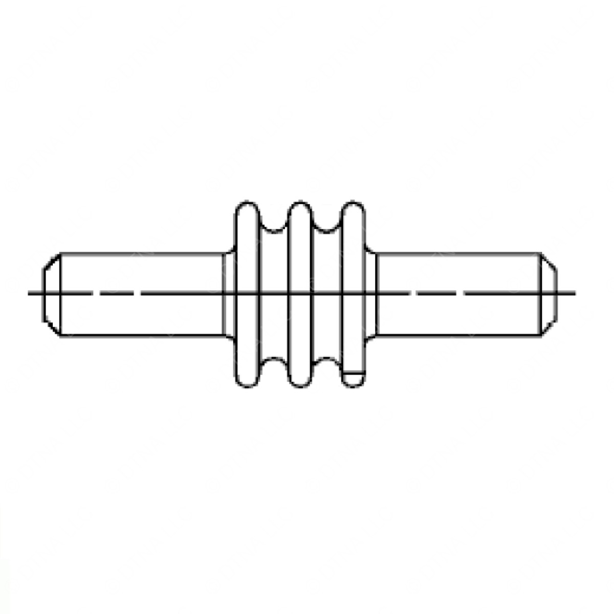 Freightliner 23-13218-000 Seal - Cavity Plug, MDK3P, MP150S