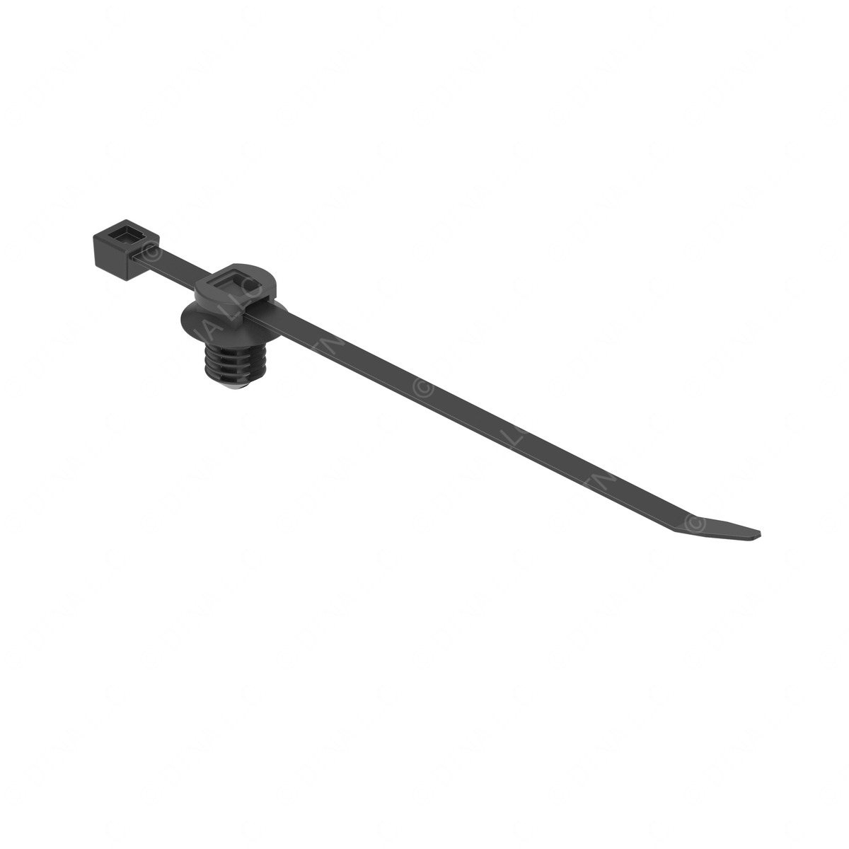 Freightliner 23-13482-003 Tie Strap - Fir Tree Mounted, 7.8-8.0 mm