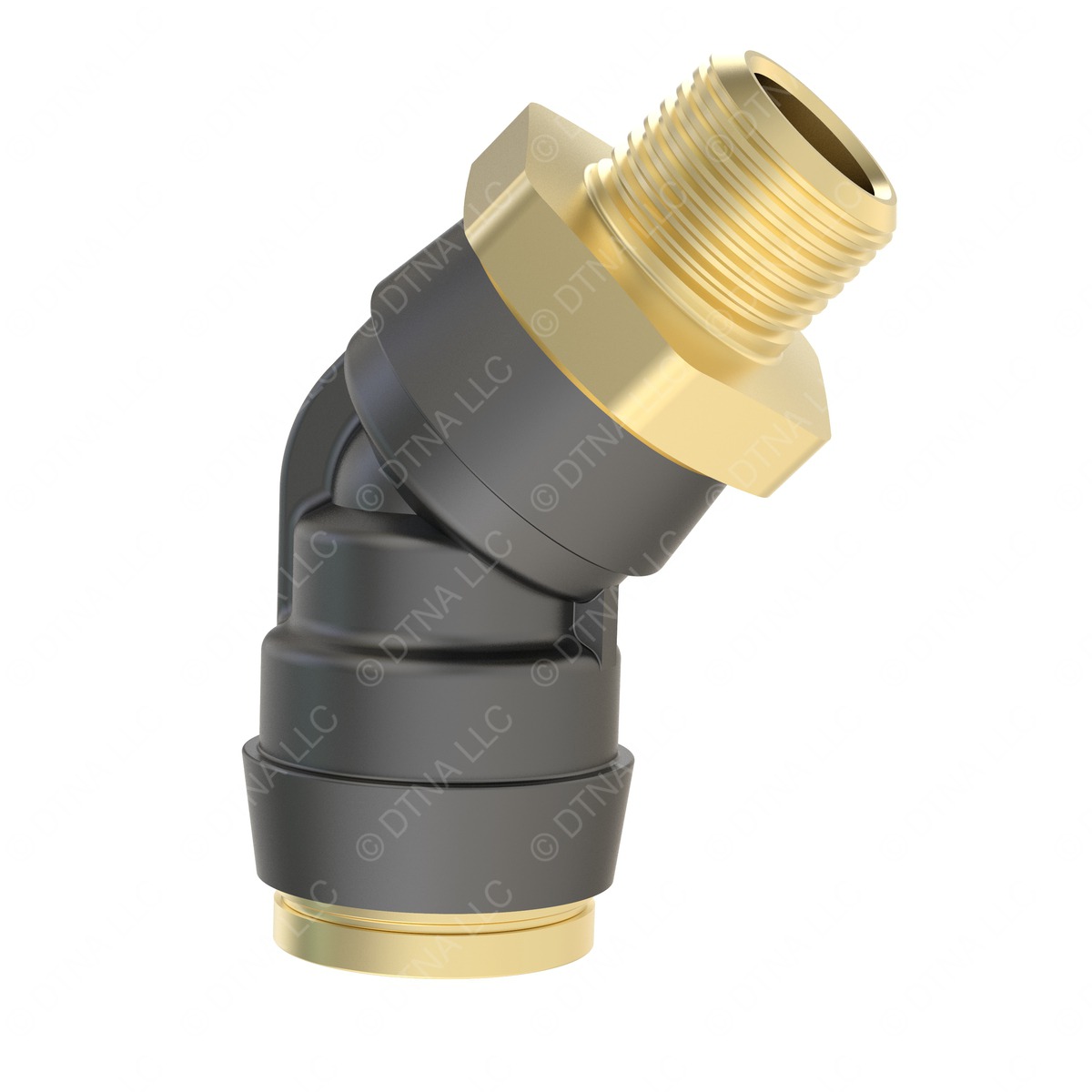 Freightliner 23-14395-010 Elbow - 45, 5/8 PTC x 3/8 MPT