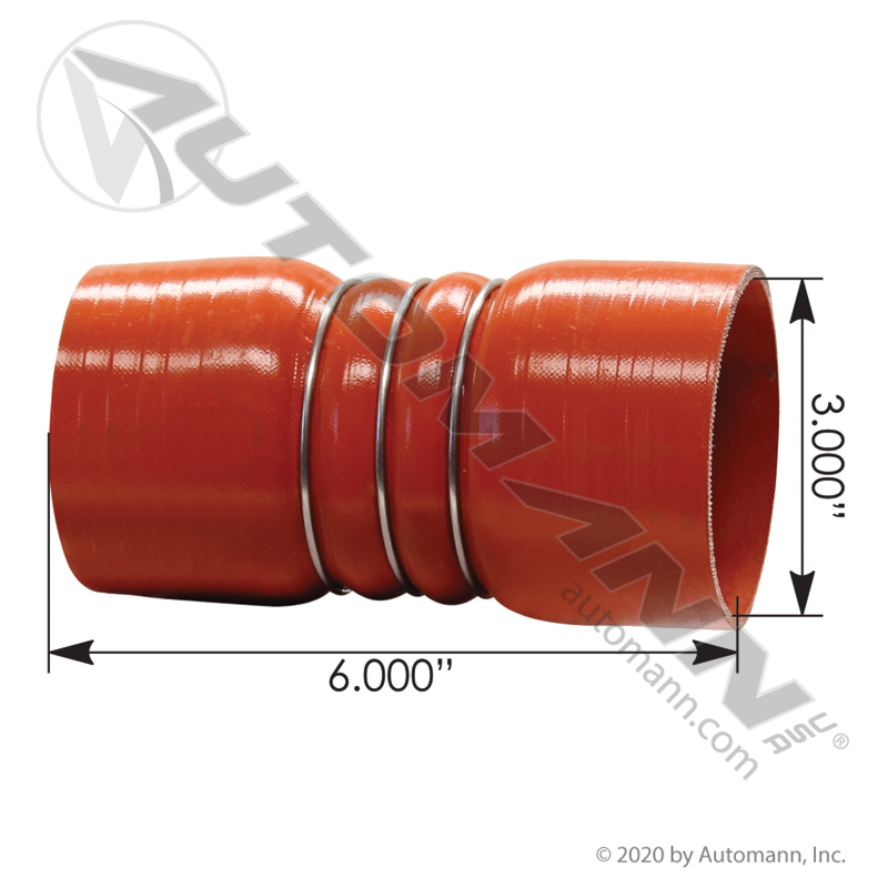 Automann 561.15300 CAC Connector Hose Hot Side 3"x 6"