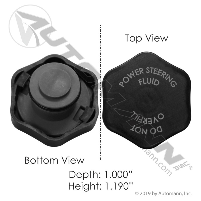 Automann 572.4008 Power Steering Reservoir Cap