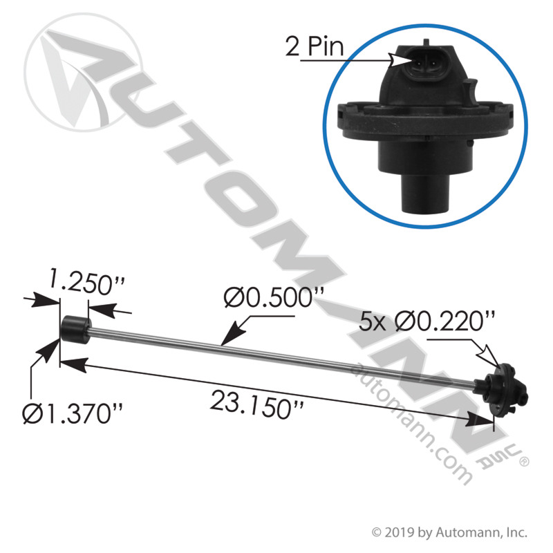 Automann 578.46019 Fuel Sender Freightliner