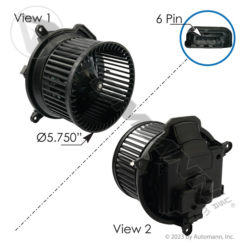 Automann 830.21213 Blower HVAC Freightliner