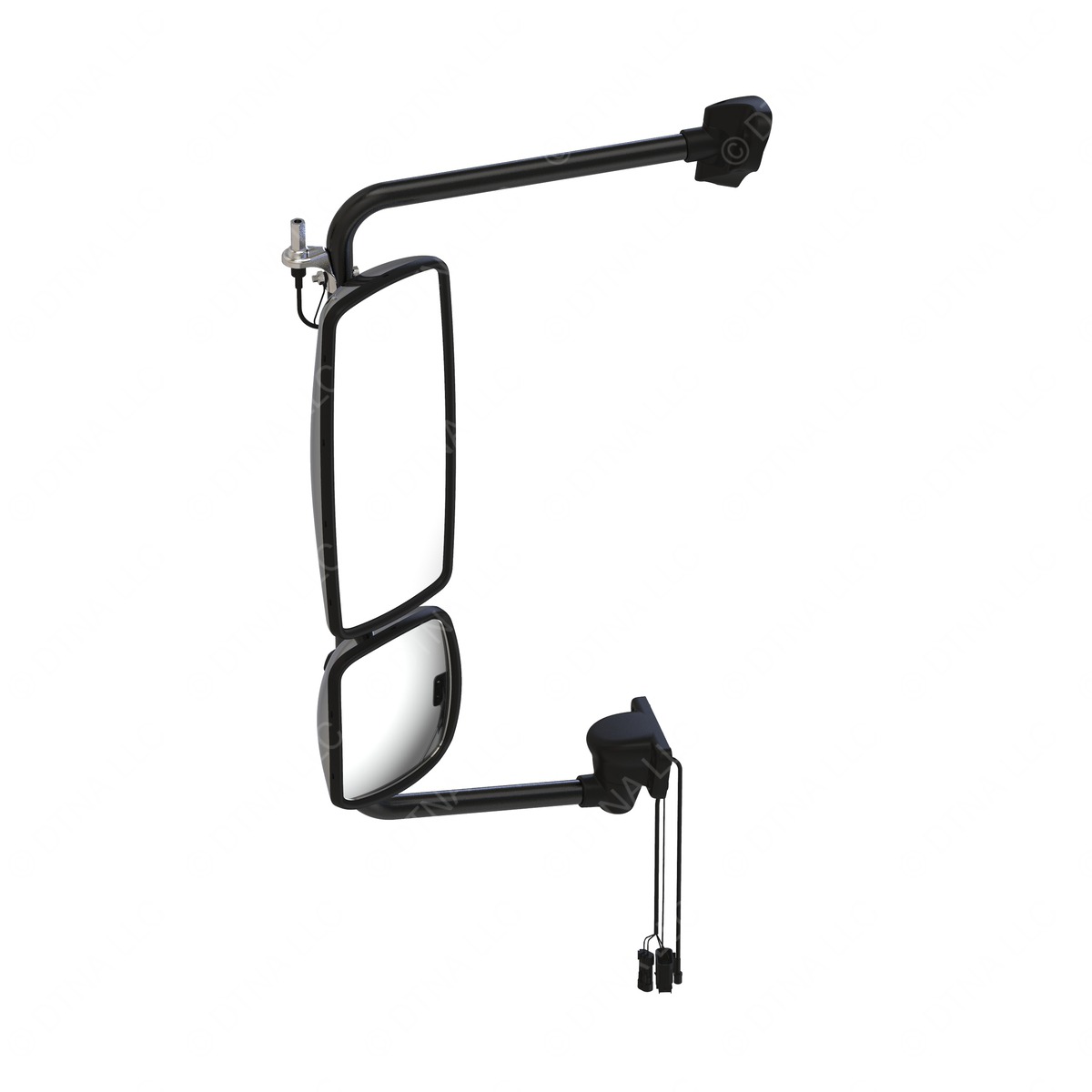 Freightliner A22-74243-046 Mirror Assembly - Rearview, Outer, Bright, Heated, Antenna, LH