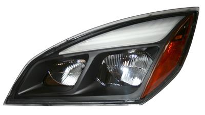 Alliance ABP N60B 71080L - LH Cascadia LED Headlamp, P4 Cascadia 2018+