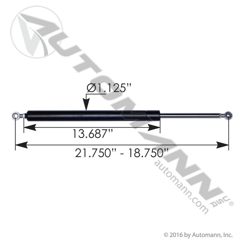 Automann A99462 Tilt Hood Strut Freightliner