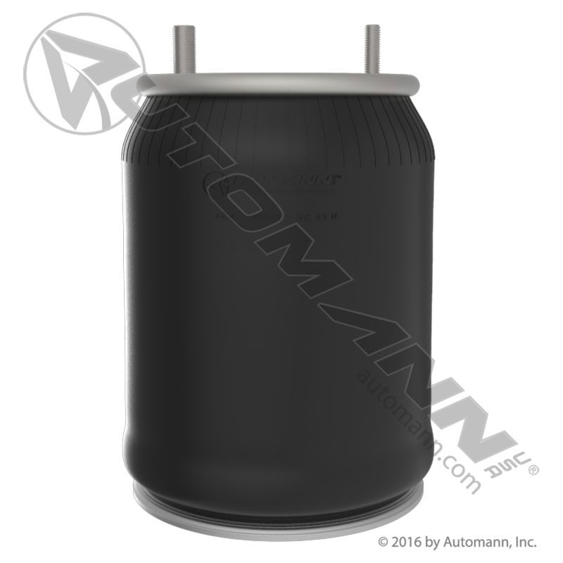 Automann  AB1DK23N-9367A Air Spring Rolling Lobe- Aluminum Base