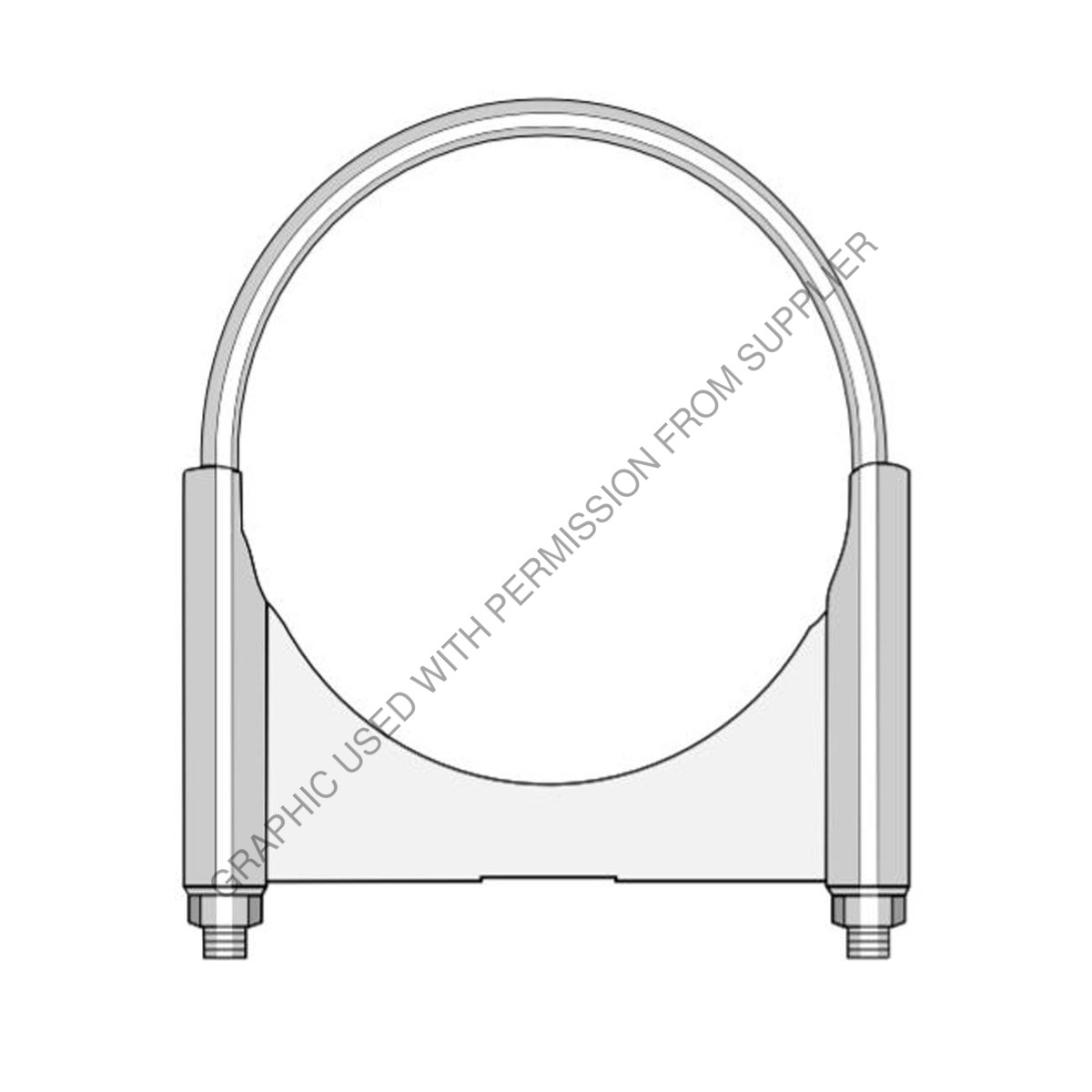 Alliance ABP N35 400GCRS Clamp, 4-inch