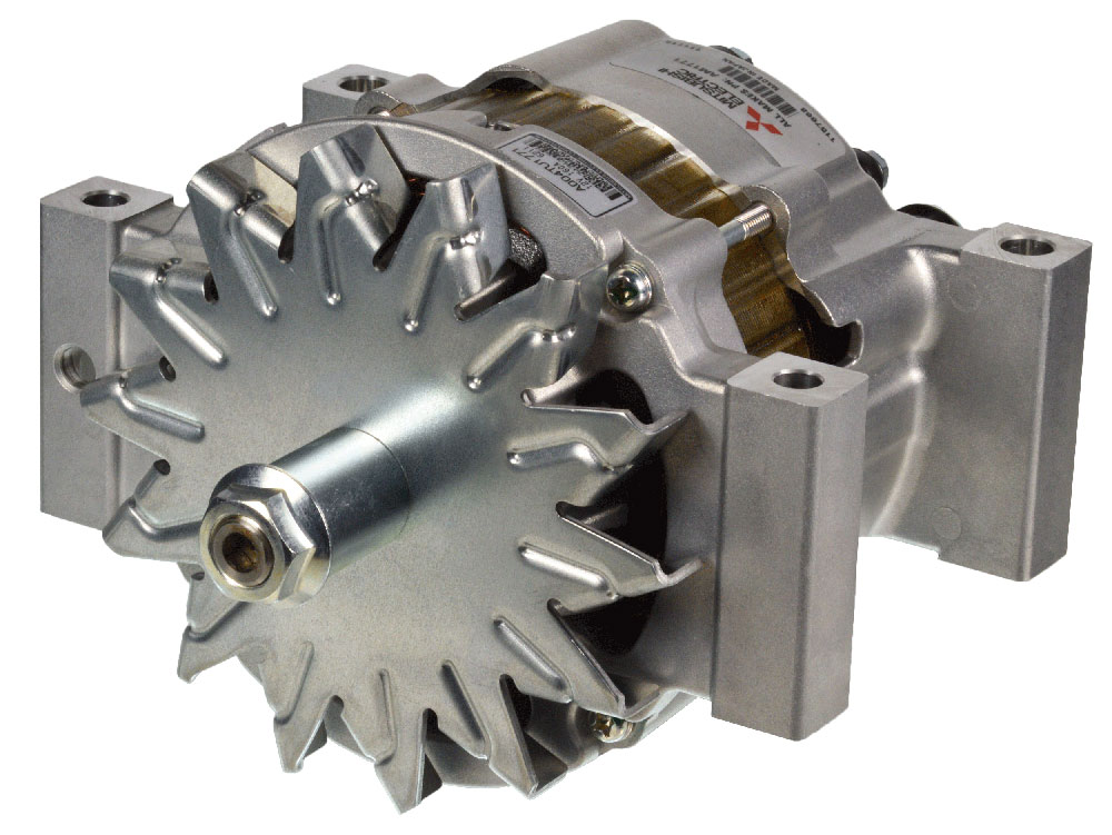 Mitsubishi Electric AM1771 Alternator, 160 Amp, Brushless, Pad Mount