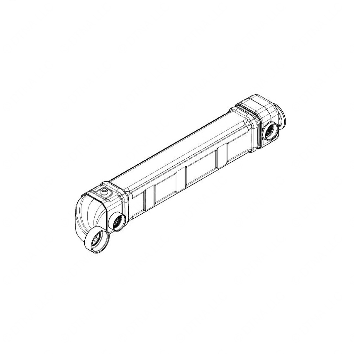 Detroit A4721400475 Exhaust Gas Cooler