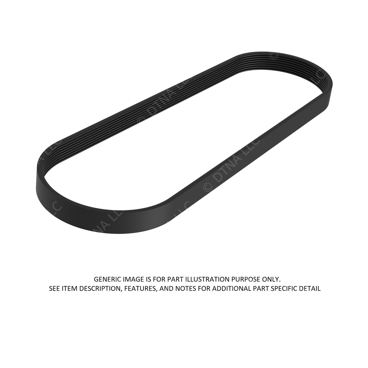 Detroit A4729933496 Poly V-Belt