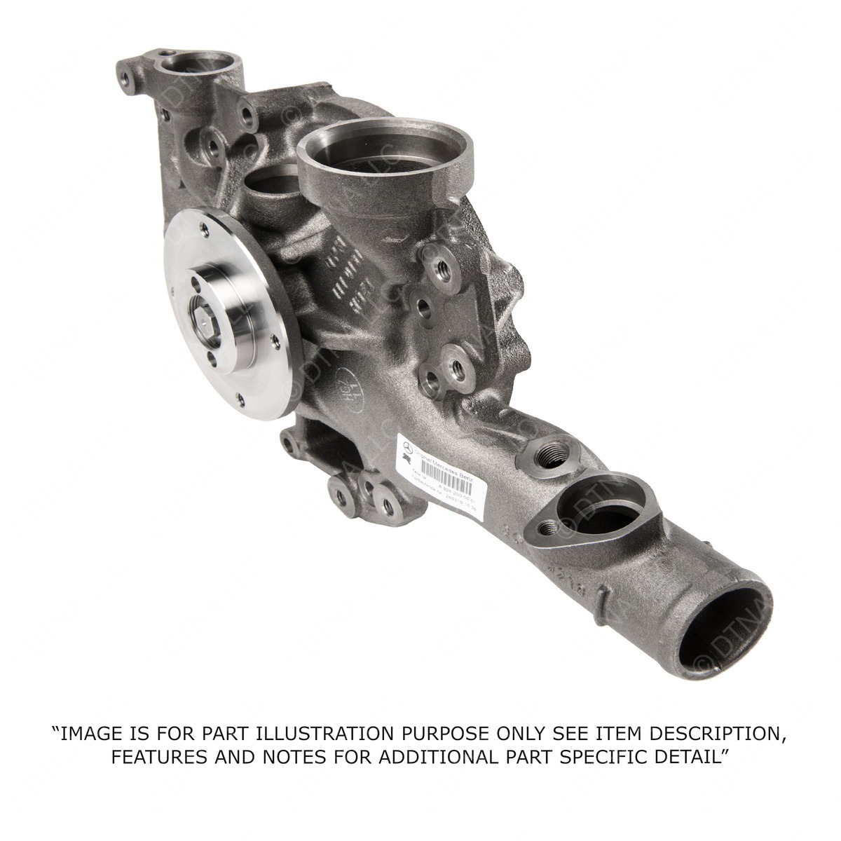 Detroit RA9062006301 MBE906 Water Pump, 6.4L EPA04