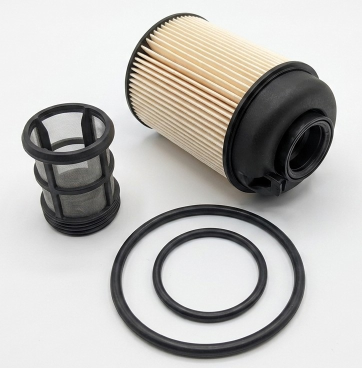 Hengst E112KP-D276-2 Fuel Filter Cartridge with Gaskets, For Detroit