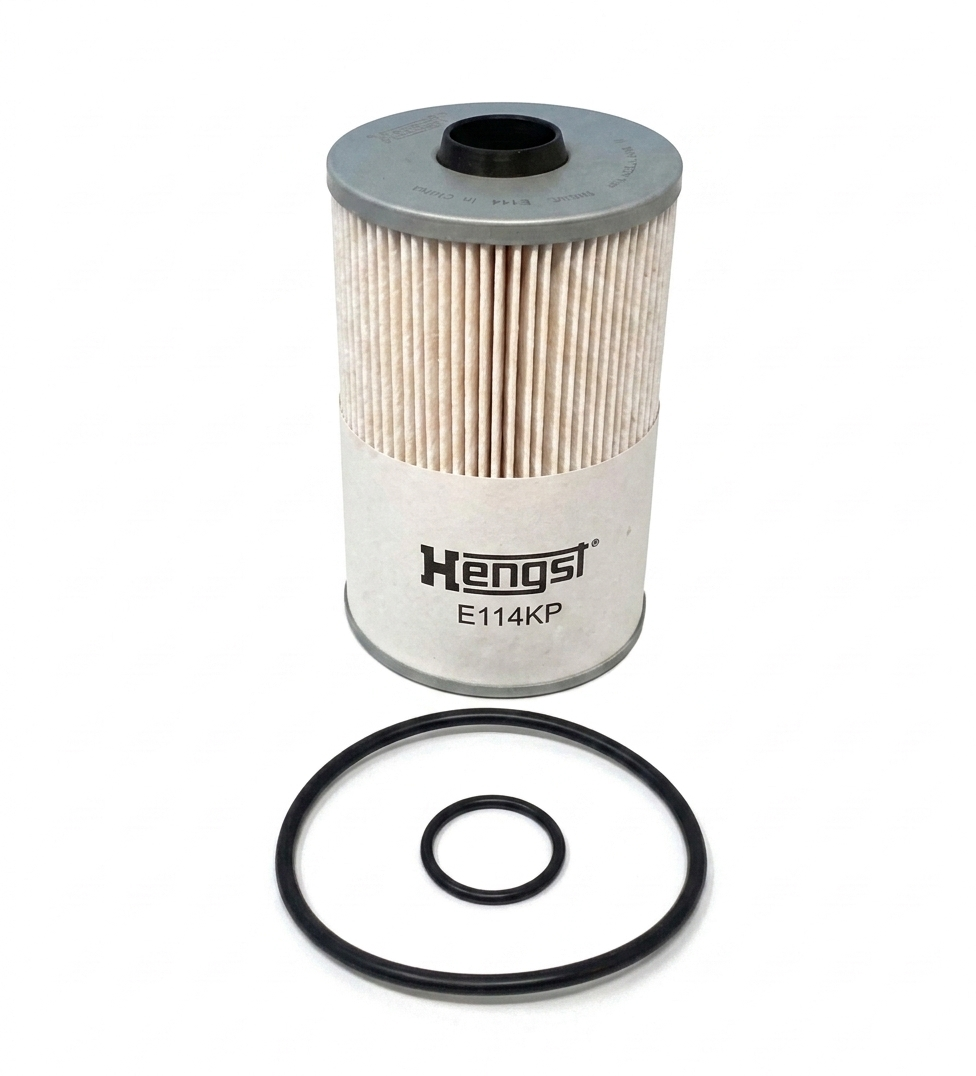 Hengst E114KP-D278 Fuel Filter Cartridge with Gasket