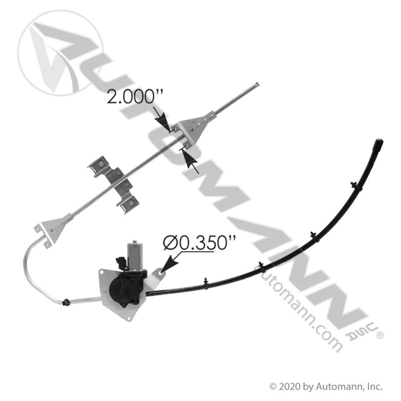 Automann HLK2994 Window Regulator Electric RH Freightliner