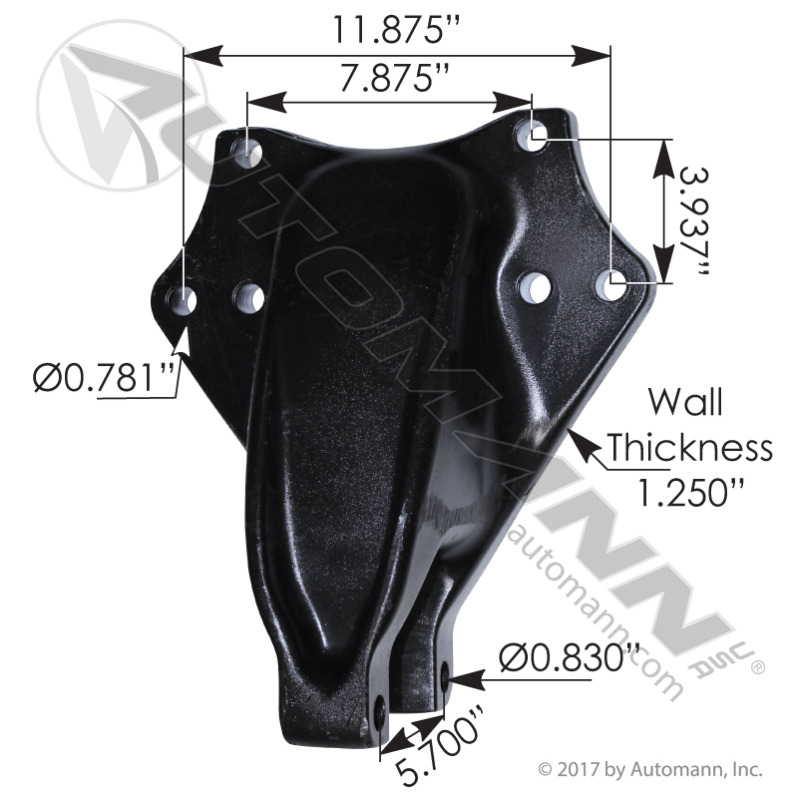 Automann M1833A Hanger Freightliner Aluminum