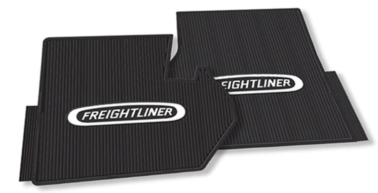 Freightliner Coronado and Columbia Rubber All-Weather Floor Mats - PDT CORCOL