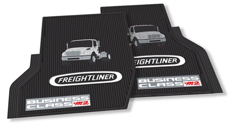 Freightliner M2 Rubber All-Weather Floor Mats - PDT M2