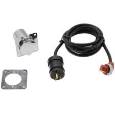 Phillips & Temro Zerostart 8606013 Weatherproof Silicone Cordset & Receptacle