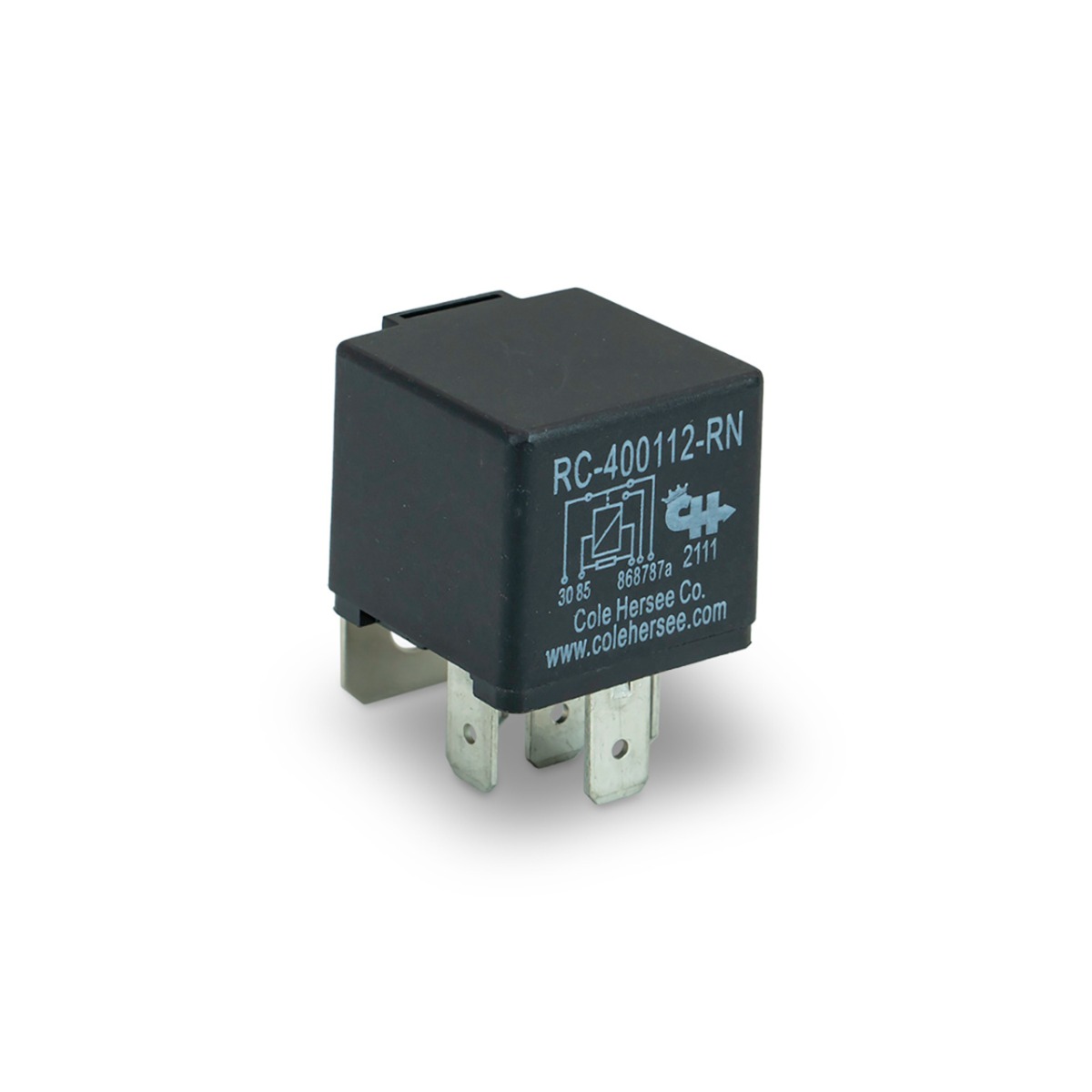 Cole Hersee RC400112 RN Heavy Duty Starter Relay, 12V, 40Amp with Resistor